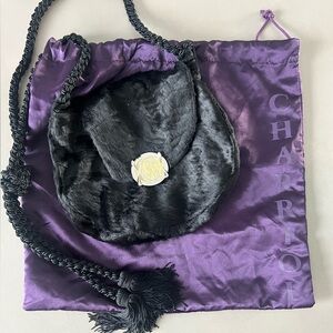 Phillipe Charriol Black Kucha Evening Bag